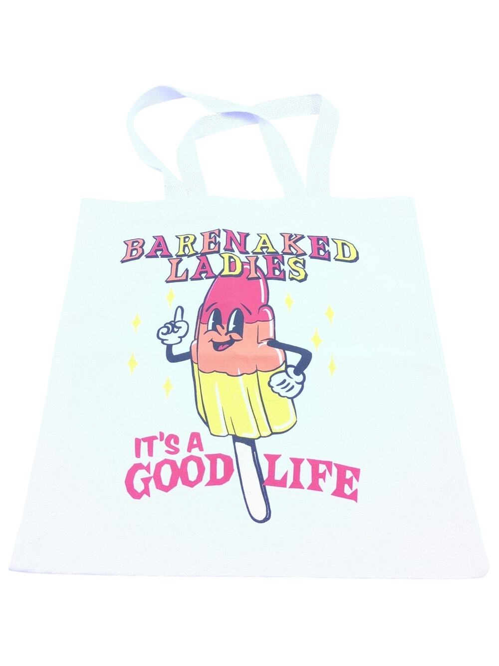 Barenaked Ladies It's A Good Life Popsicle Tote Bag Canvas Music Band Merch